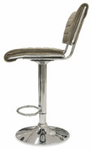 Sgabello 91x44x51 cm in Similpelle Soriani Tortora