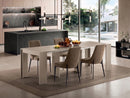 Consolle Allungabile Segmenta 110x42,5/297,5x78 cm in MDF Laccato Tortora Opaco        