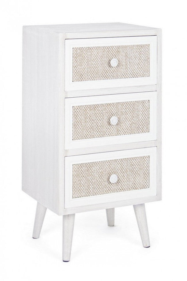 Commode 3 Tiroirs Montiel en Bois sconto