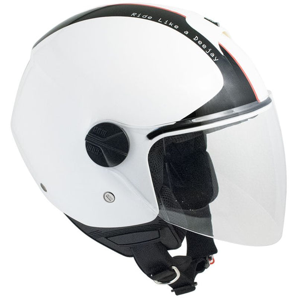 Casque Jet pour Scooter Visière Longue CGM Deejay 107DJ2 Blanc acquista