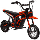 Moto Elettrica per Bambini con Acceleratore Manuale 2 Velocità 8-16km/h Rosso  