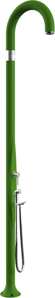 Doccia da Esterno Giardino Miscelatore e Doccetta Mobile Arkema Funny Yin Verde Chiaro sconto