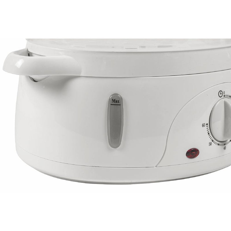 Vaporiera Elettrica 9 Litri 800W Kooper Saturnia Bianco