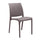 Chaise de jardin Volga 46x54x80 h cm en polypropylène taupe