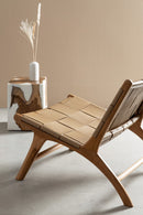 Tavolino da Soggiorno 30x30x40 cm in Legno Melty Bianco