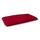Maxi coussin rembourré et matelassé pour chiens et chats en microfibre bordeaux