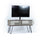 Meuble TV Ilia en noyer 106x30x48H