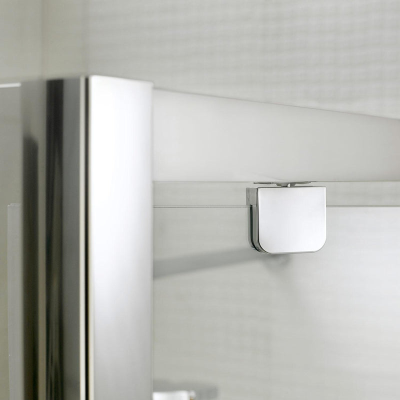 Box Doccia Rettangolare 3 Lati 2 Ante Battenti In Cristallo H185 Fosterberg Koge Trio