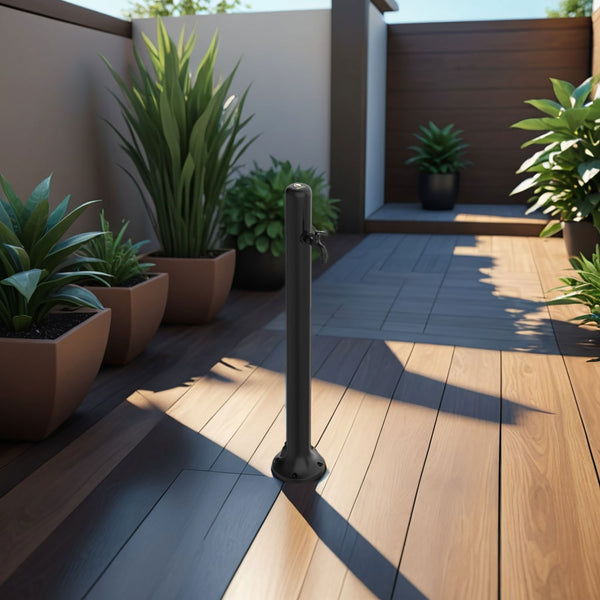 Fontana da Giardino in Alluminio ideale per Irrigare Sined Alu Nero sconto