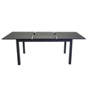 Tavolo Allungabile da Giardino 220/280x100xh75 cm in Alluminio Monterey Antracite