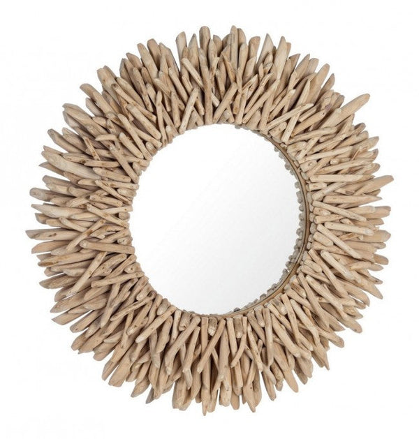 Miroir en bois Sarabi D80 prezzo