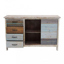 Mobile Harry 140x40x82 h cm in Legno Multicolor