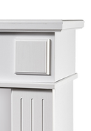 Camino Elettrico da Pavimento 99,7x103,4x27 cm Effetto Fiamma 1500W Marina & Miriam