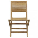 Sedia Mirage Pieghevole 42x51x85 h cm in Legno Marrone