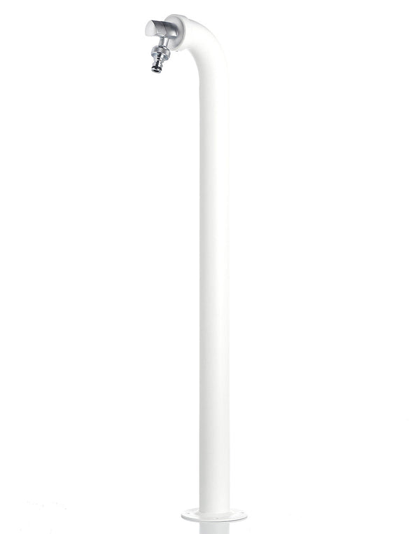 Fontaine de jardin avec robinet Belfer 42/PS Blanc sconto