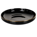 Servizio Piatti 12 Pezzi in New Bon China VdE Tivoli 1996 Luxury Black