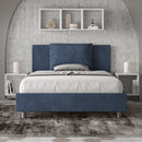 Letto Matrimoniale Antea Blu Varie Misure