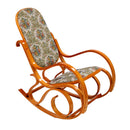 Dondolo da Giardino in Legno di Jelutong 90x55H45/97cm Damascato Miele