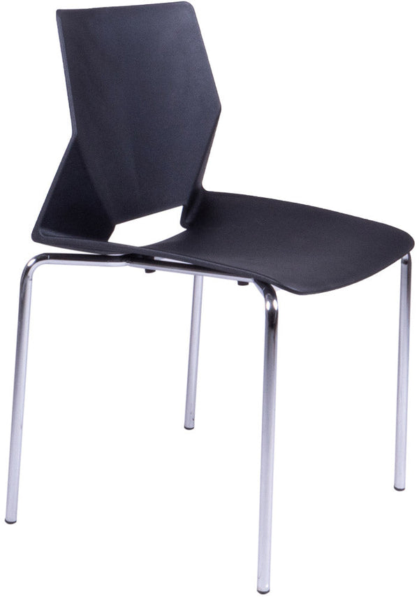 Chaise en Polypropylène et Chromo Vandi Noir online