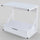Scaffale Mensola Cucina Mobiletto Porta Microonde Cassetto Metallo Legno Bianco
