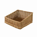 Cesta espositore in vimini piccola cm 40x40xh21/12