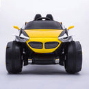Macchina Elettrica per Bambini 12V Kidfun Auto Manhattan Gialla
