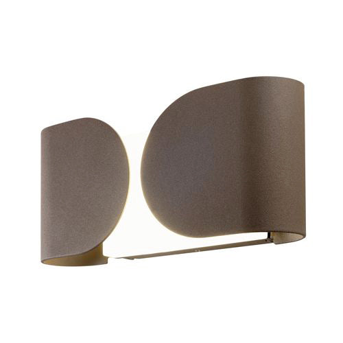 Applique d'extérieur LED 12W Open Sovil Gaia Marron prezzo