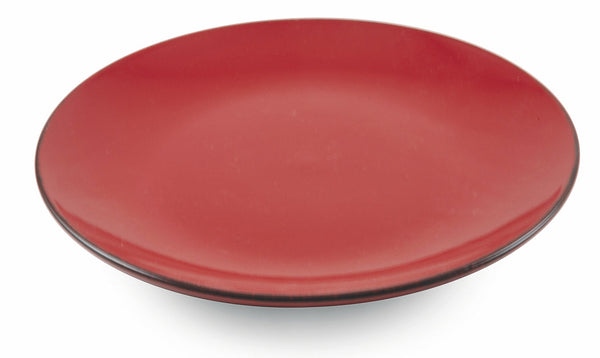 Set de 6 assiettes plates Ø27x3,5 cm en Gres VdE Tivoli 1996 Baita Glazed Rossi online