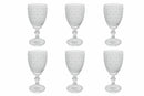 Set 6 Calici in Vetro 235 ml Villa d'Este Home Tivoli Sicilia