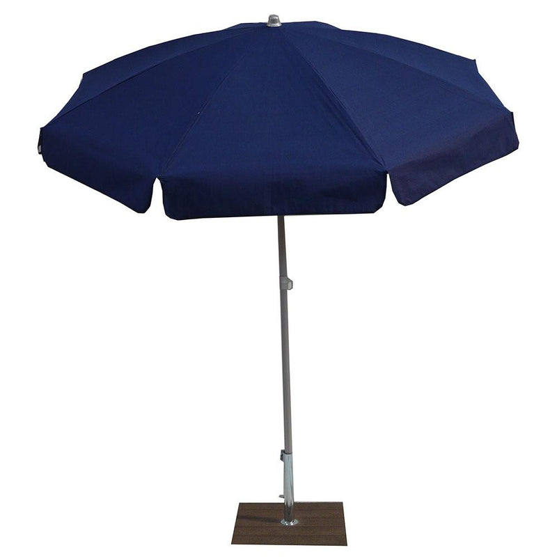 Ombrellone da Giardino Ø2 m Palo Ø33 mm in Acciaio Maffei Venezia Duplex Blu/Bianco e Blu