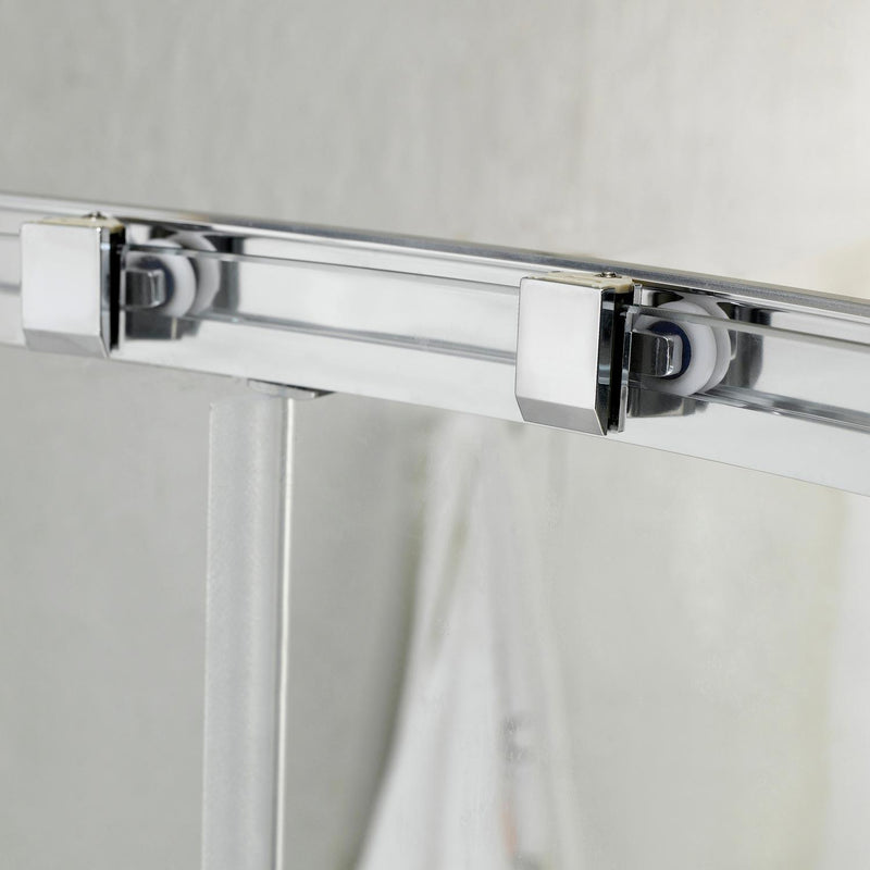 Box Doccia Rettangolare 3 Lati 2 Ante Scorrevoli In Cristallo H185 Fosterberg Vejle Trio