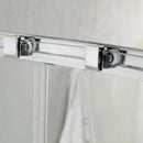 Box Doccia Angolare 2 Ante Scorrevoli In Cristallo Trasparente 6mm H185 Fosterberg Kolding Duo Varie Misure