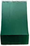 Tenda da Sole per Sormonto in Poliestere con Anelli Ranieri Verde Varie Misure