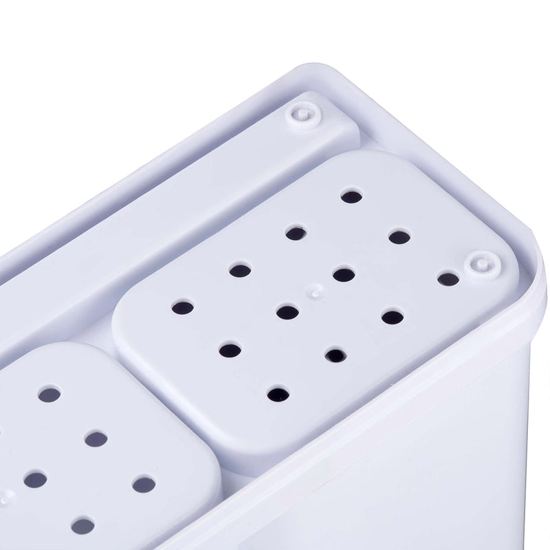 Portamensoli da Cucina 34x13x23 cm per Coltelli Posate con 2 Taglieri Alpina