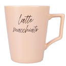 Set 6 Tazze Ø8,5x10,5 cm in Gres VdE Tivoli 1996 Chocolate