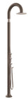 Mitigeur de douche de jardin extérieur inverseur et douche mobile Arkema Funny Yin Tourterelle Gris