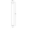 Lampada Palo da Giardino a LED 9W 4000K Sovil Marrone