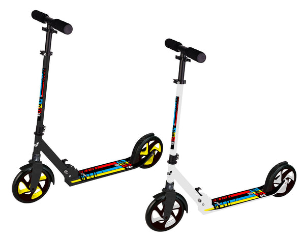 sconto Monopattino 2 Ruote Pieghevole per Bambini Ruote 200 mm Bianco o Nero