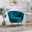 Poltrona 60x80 cm in Velluto Ottanio