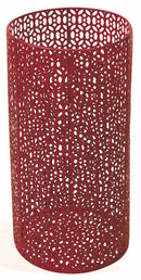 Portaombrelli in Ferro Battuto Ø26 cm Soriani Rosso