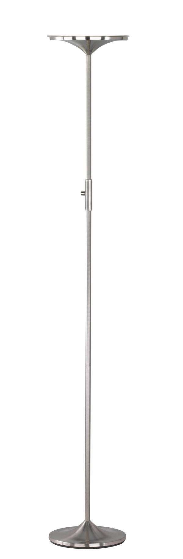 Lampadaire LED d'intérieur en Métal Nickel Mat prezzo