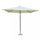 Joli Parasol de Jardin 2x2m en Aluminium Anthracite