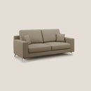 Divano 2 Posti 166x95x91 cm in Tessuto Marrone