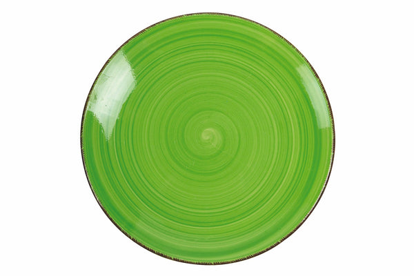 prezzo Set de 6 Assiettes à Fruits Grès Ø19,3 cm VdE Tivoli 1996 Vert New Baita