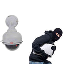 Videocamera Telecamera Finta Con LED Luminoso Rotazione 180 Camera Sicurezza