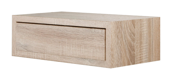 prezzo Mensola da Parete 1 Cassetto 45x13,4x23,7 cm in Fibra di Legno Lego Maxi Rovere Sagerau