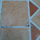 Tavolino da Giardino Quadrato in Ferro con Piano in Ceramica a Mosaico Taddei Zeus Seconda Scelta