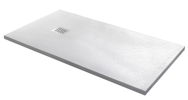 acquista Receveur de douche en Bonussi Slate Stone Side White Différentes tailles