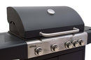 Barbecue a Gas GPL 4 Fuochi Qlima OKG104 Nero