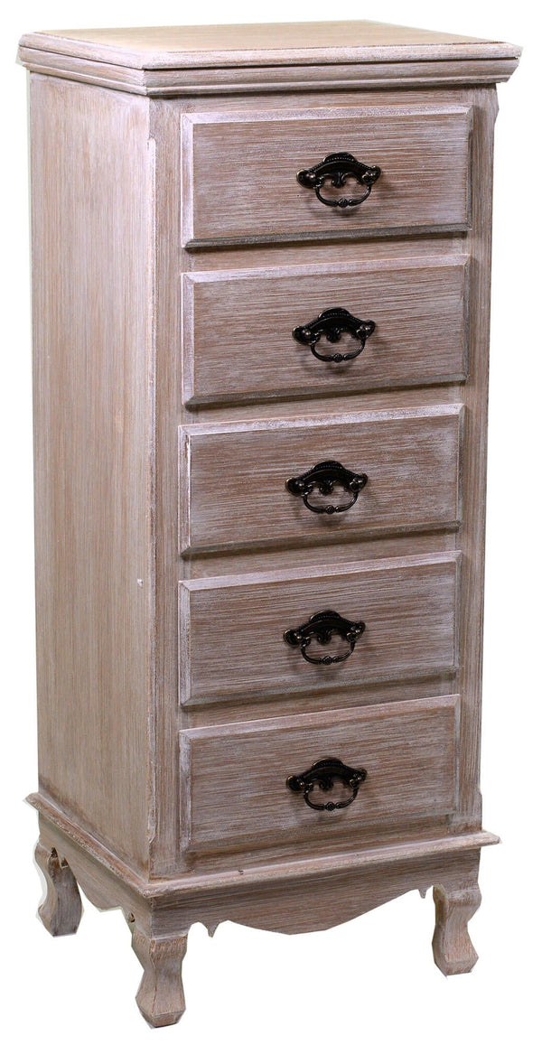 Armoire 5 Tiroirs en Bois Adami Stuttgart sconto